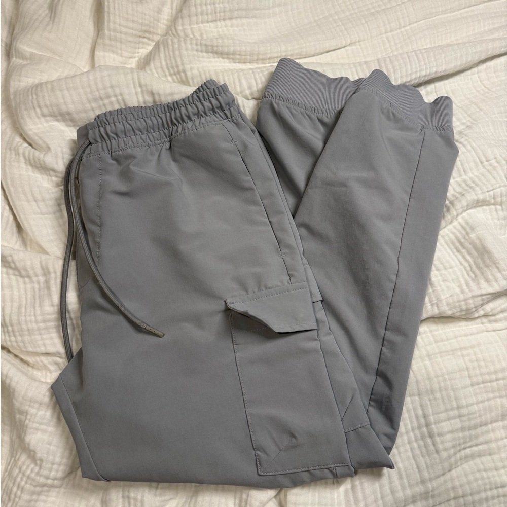 Men's Gray Cargo Pants